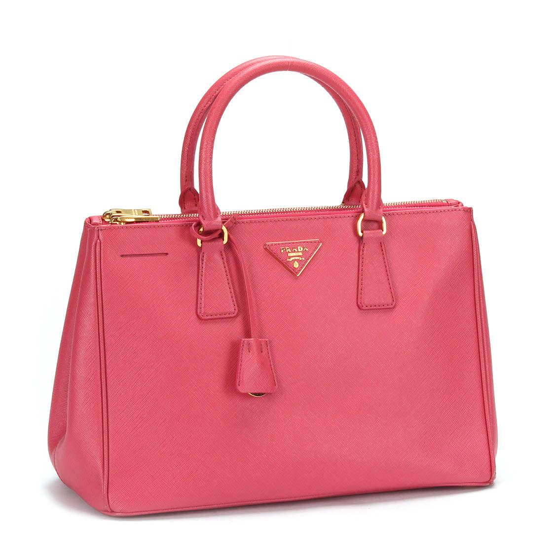 Saffiano Galleria Double Zip Bag