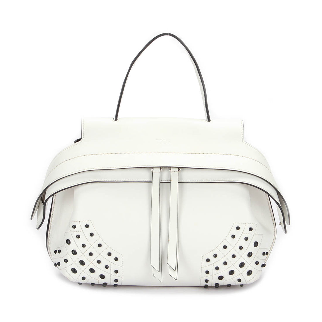 Studded Leather Handbag