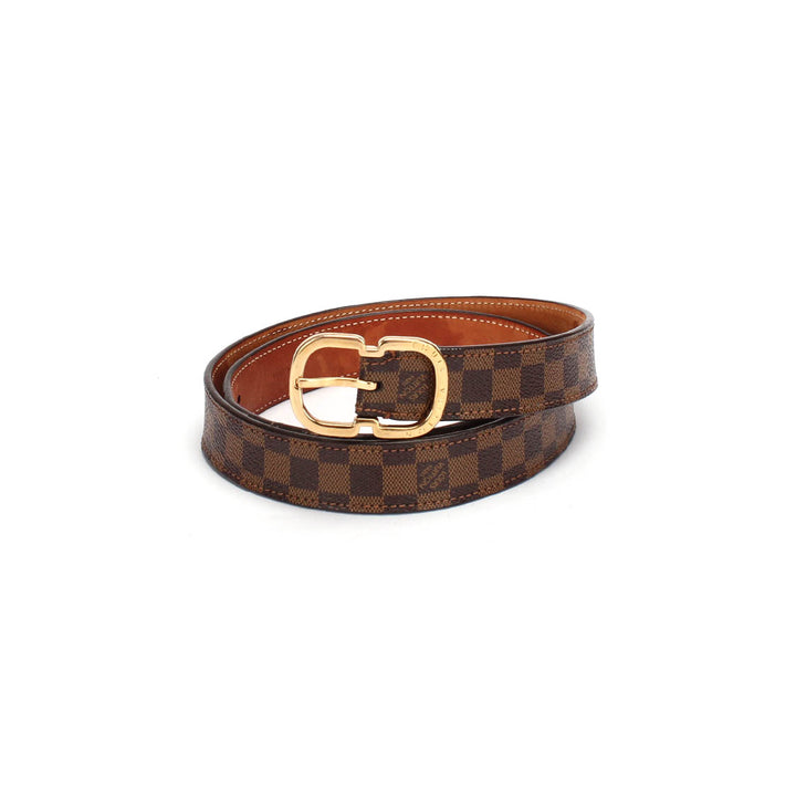 Damier Ebene Mini Belt M9744