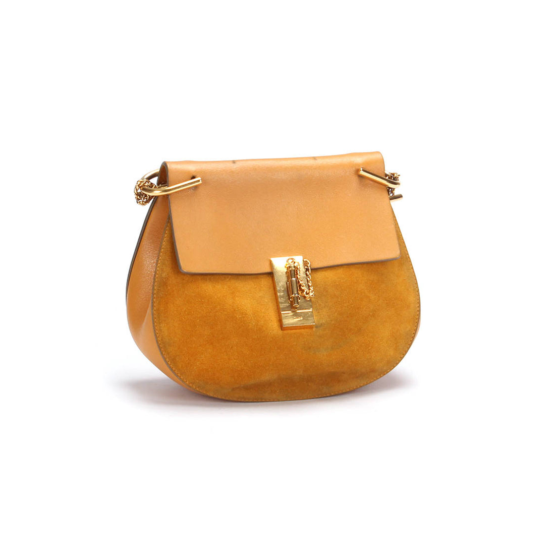 Suede Leather Drew Bag