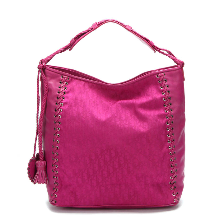 Diorissimo Heart Charm Hobo Bag