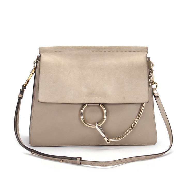 Faye Leather Shoulder Bag