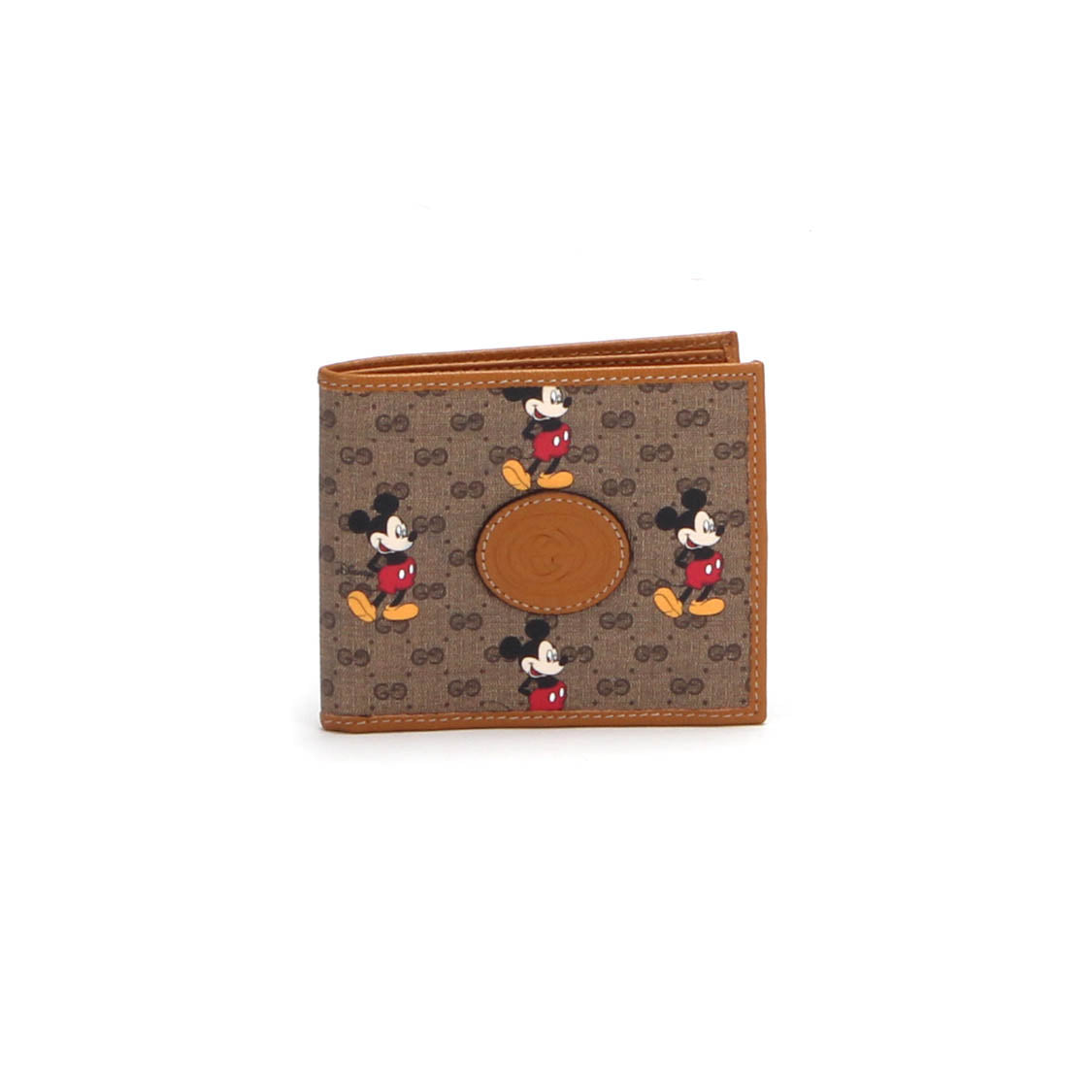 GG Supreme Mickey Mouse Bi-Fold Wallet 602549