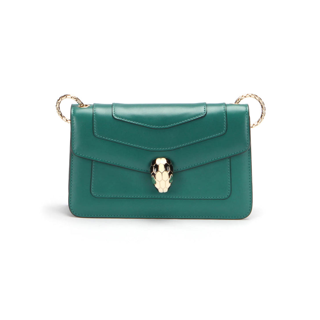 Serpenti Forever Leather Crossbody Bag