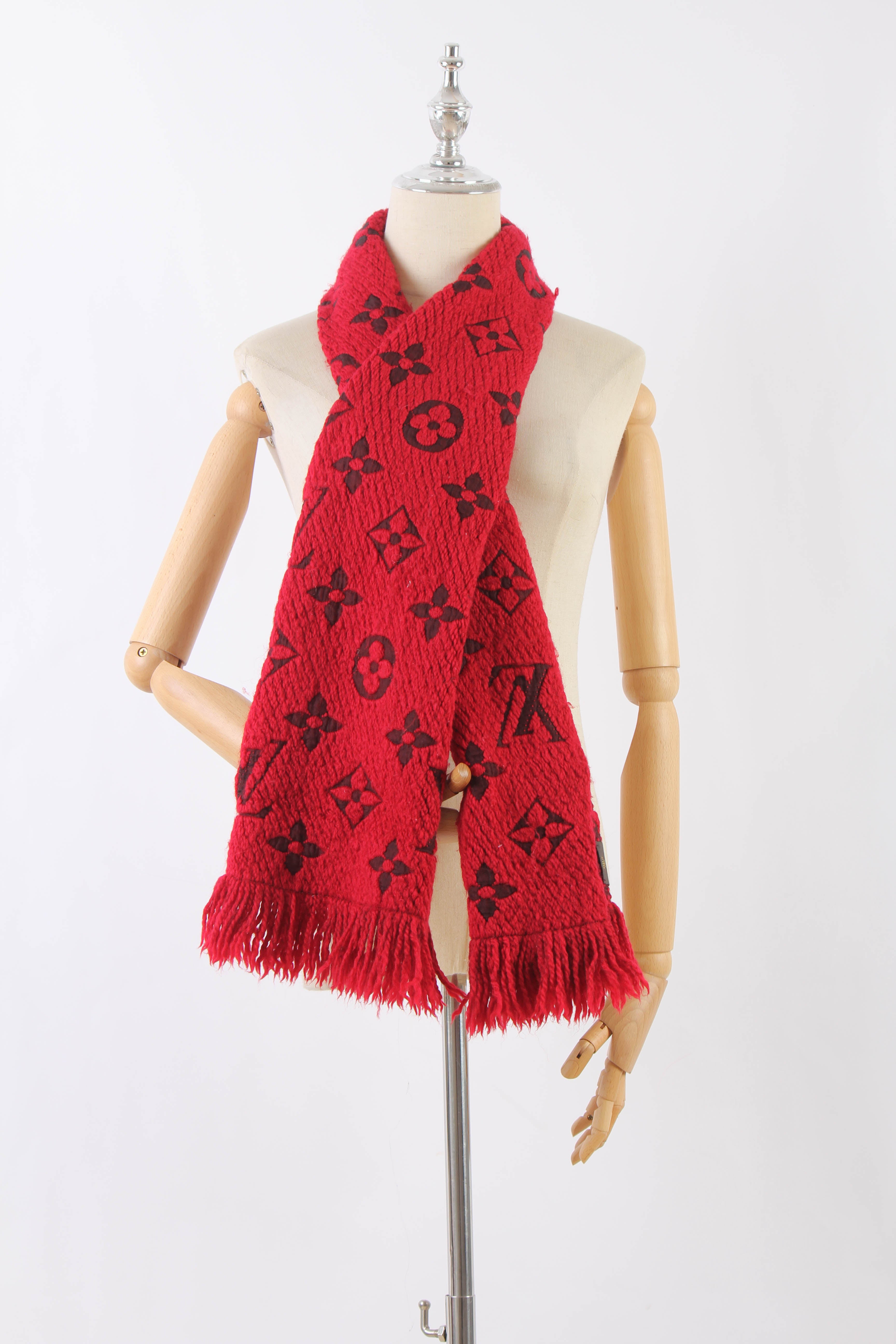 Monogram Wool Scarf