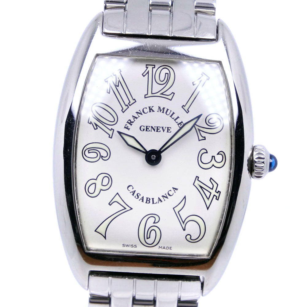 Franck Muller Casablanca 1752QZ Stainless Steel Analog Quartz Ladies' Watch Made in Italy 1752QZ