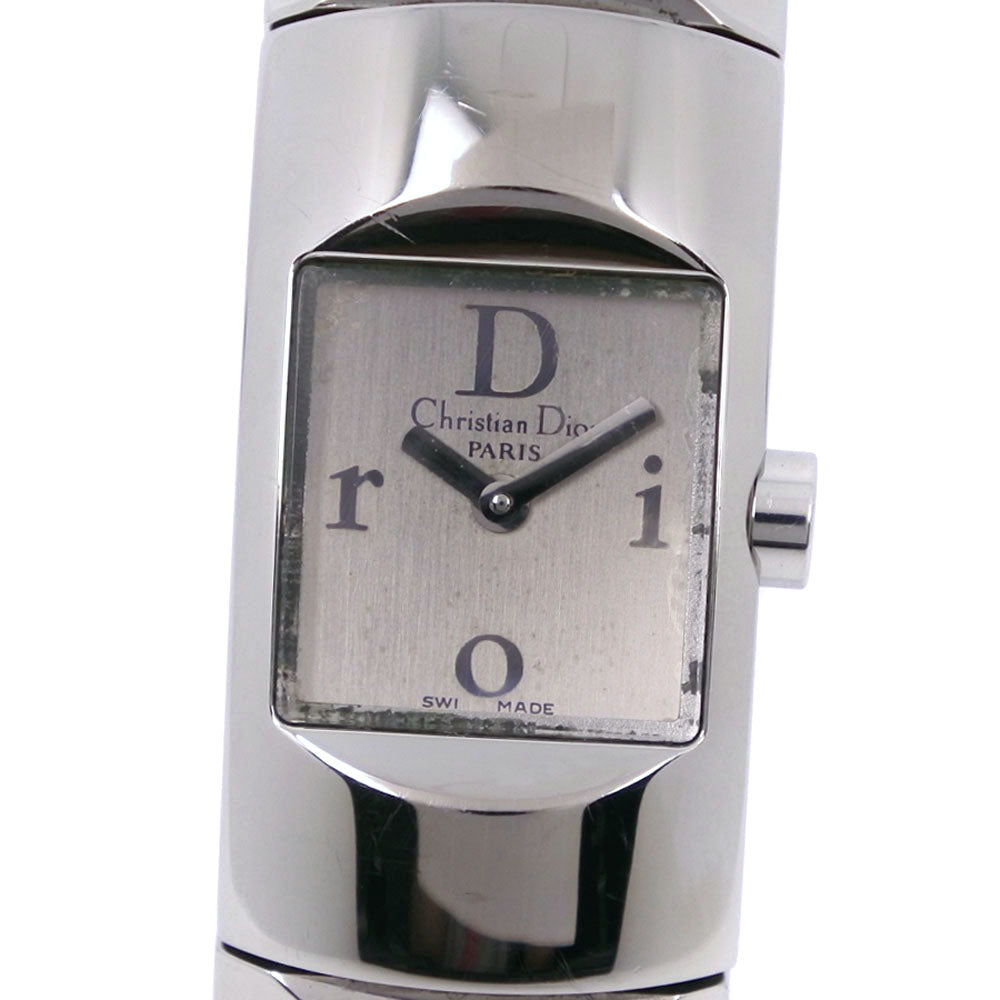 Christian Dior Stainless Steel Ladies' Silver Dial Quartz Analog Display Diorifik Wristwatch D102-100 [Pre-owned] D102-100