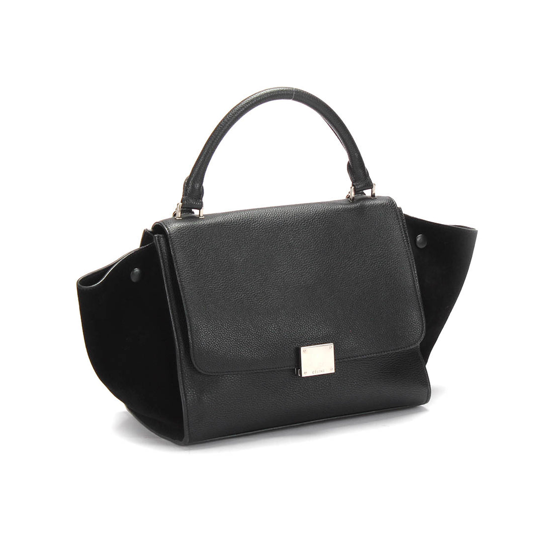 Trapeze Leather Shoulder Bag