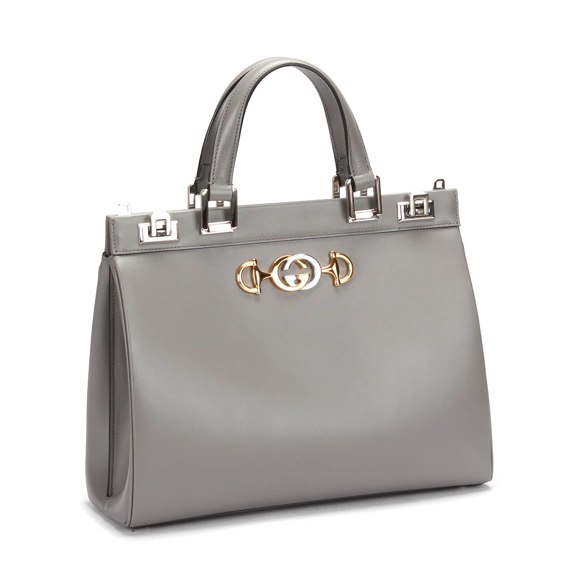 Medium Zumi Leather Top Handle Bag 564714