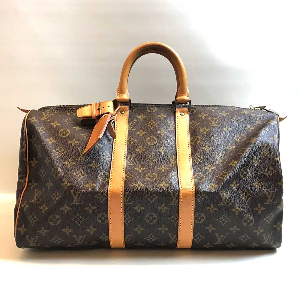 Louis Vuitton Monogram Keepall 45 Canvas Travel Bag in Good condition