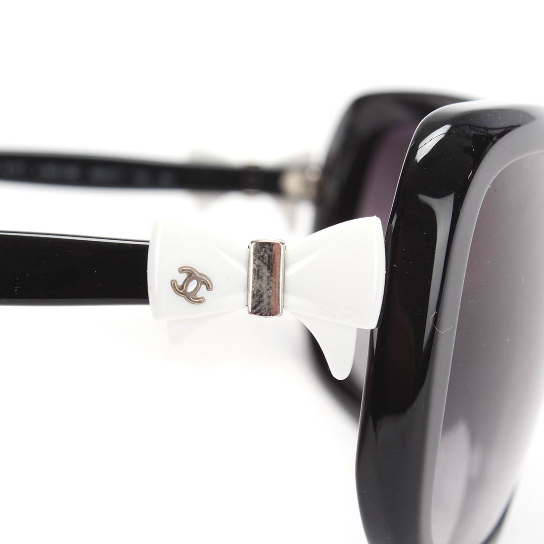 CC Bow Square Tinted Sunglasses