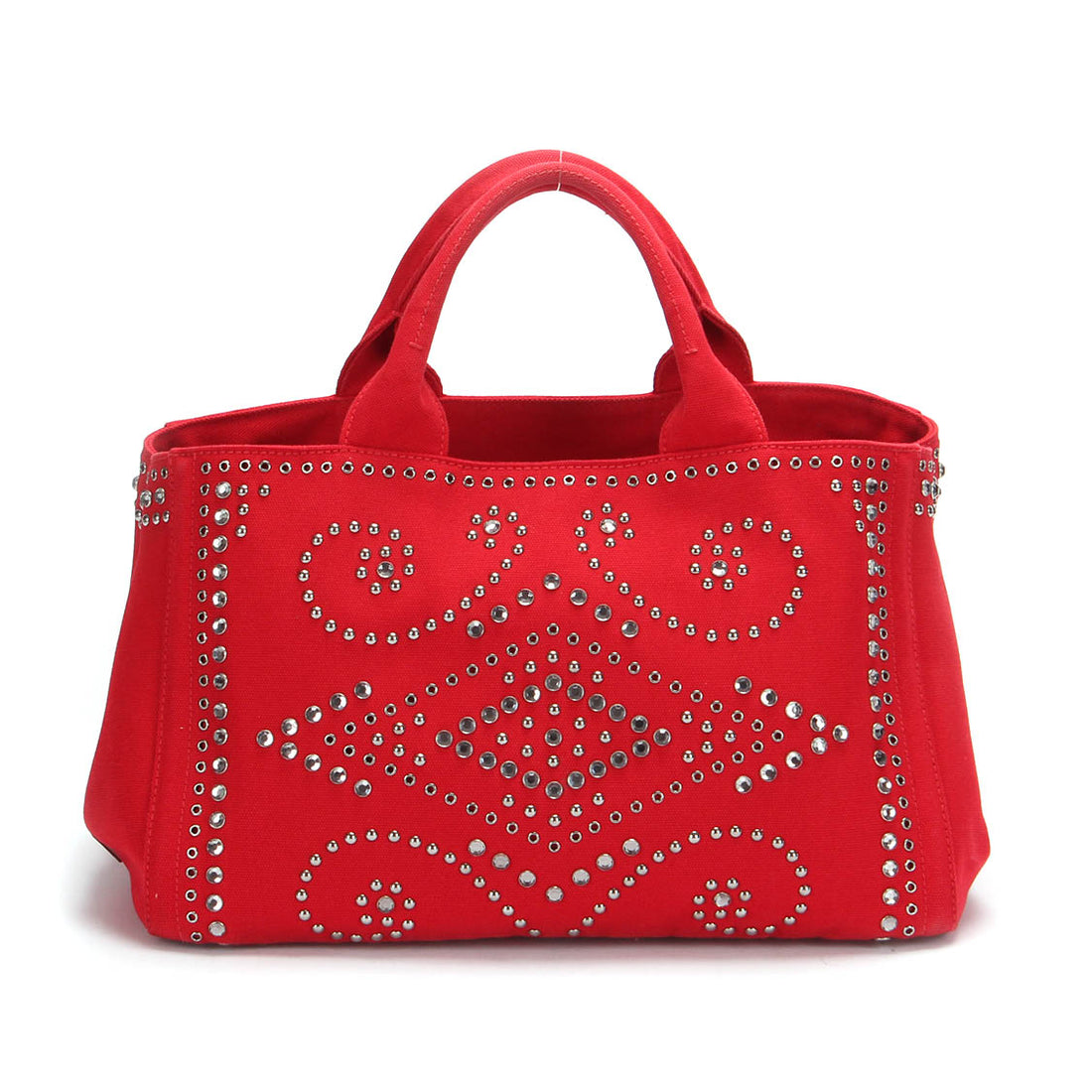 Embellished Canapa Tote Bag