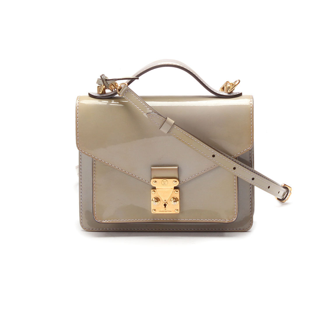 Patent Leather Monceau Bag