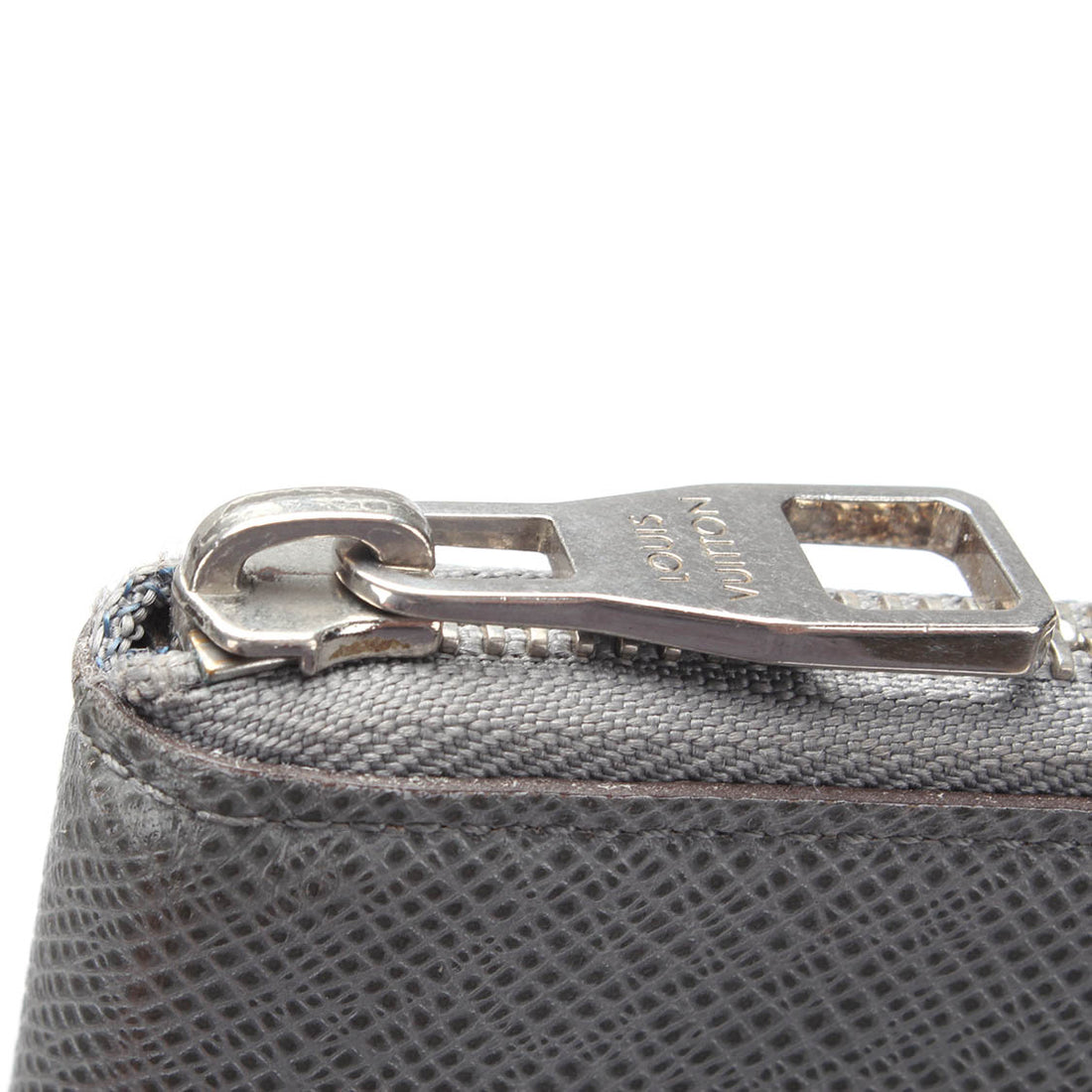 Taiga Leather Zippy Wallet