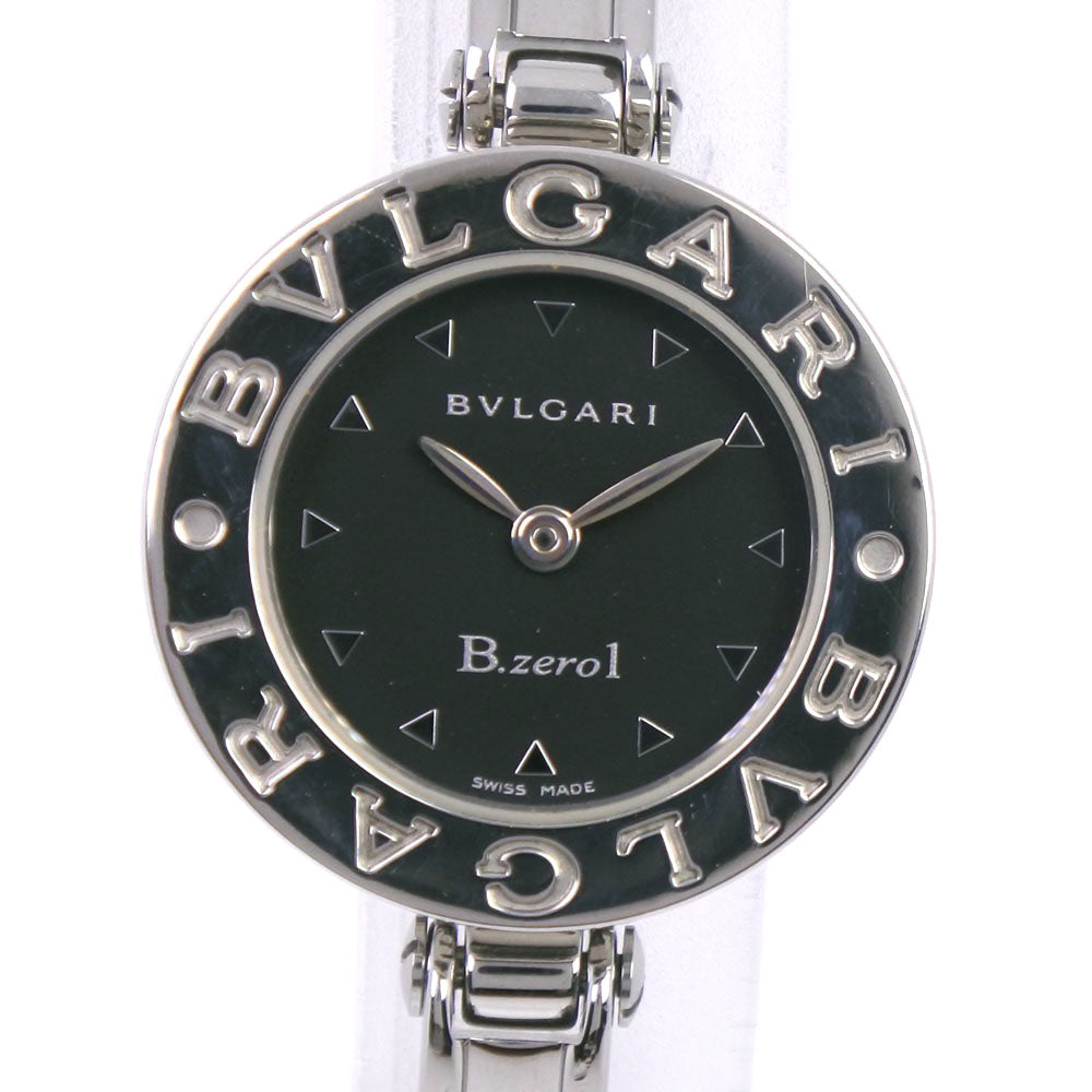 Bvlgari Bzero1 Ladies' Watch BZ22S in Stainless Steel with Silver Quartz and Black Dial BZ22S
