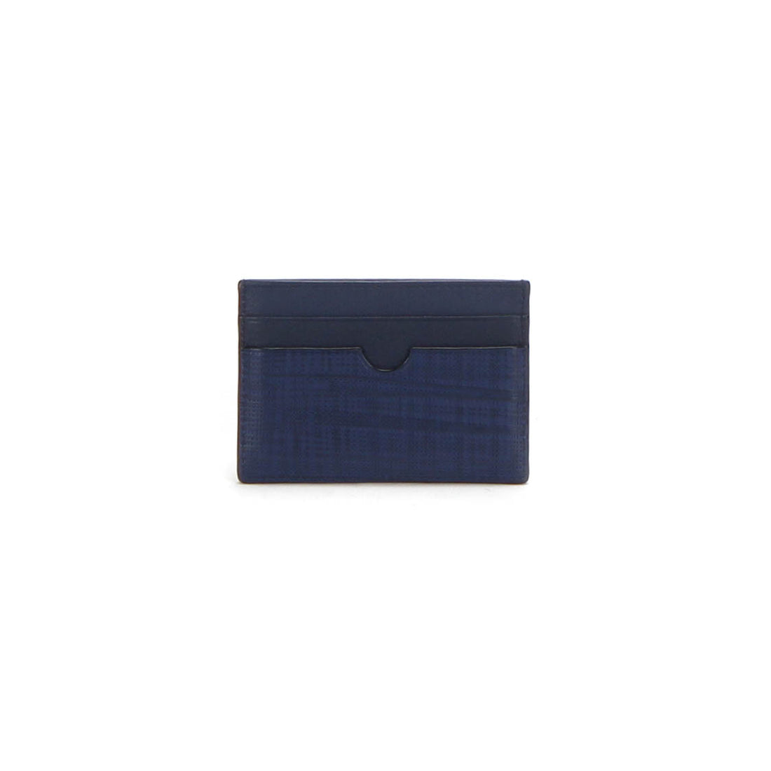 Anagram Embossed Leather Card Holder