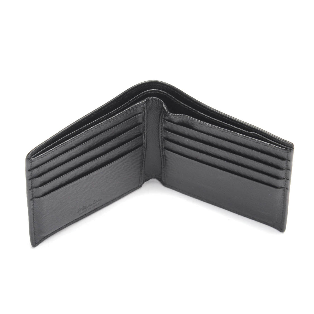 Saffiano Bi-Fold Small Wallet