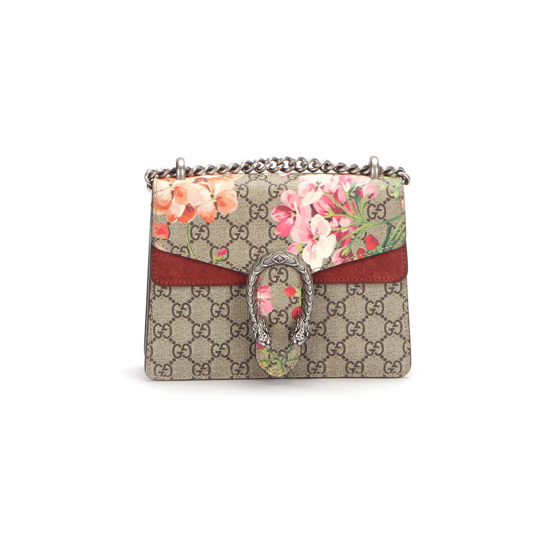 Mini GG Supreme Blooms Dionysus Shoulder Bag 421970