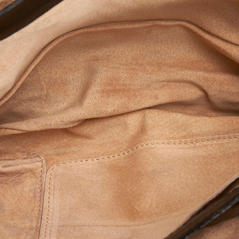 Intrecciato Leather Shoulder Bag