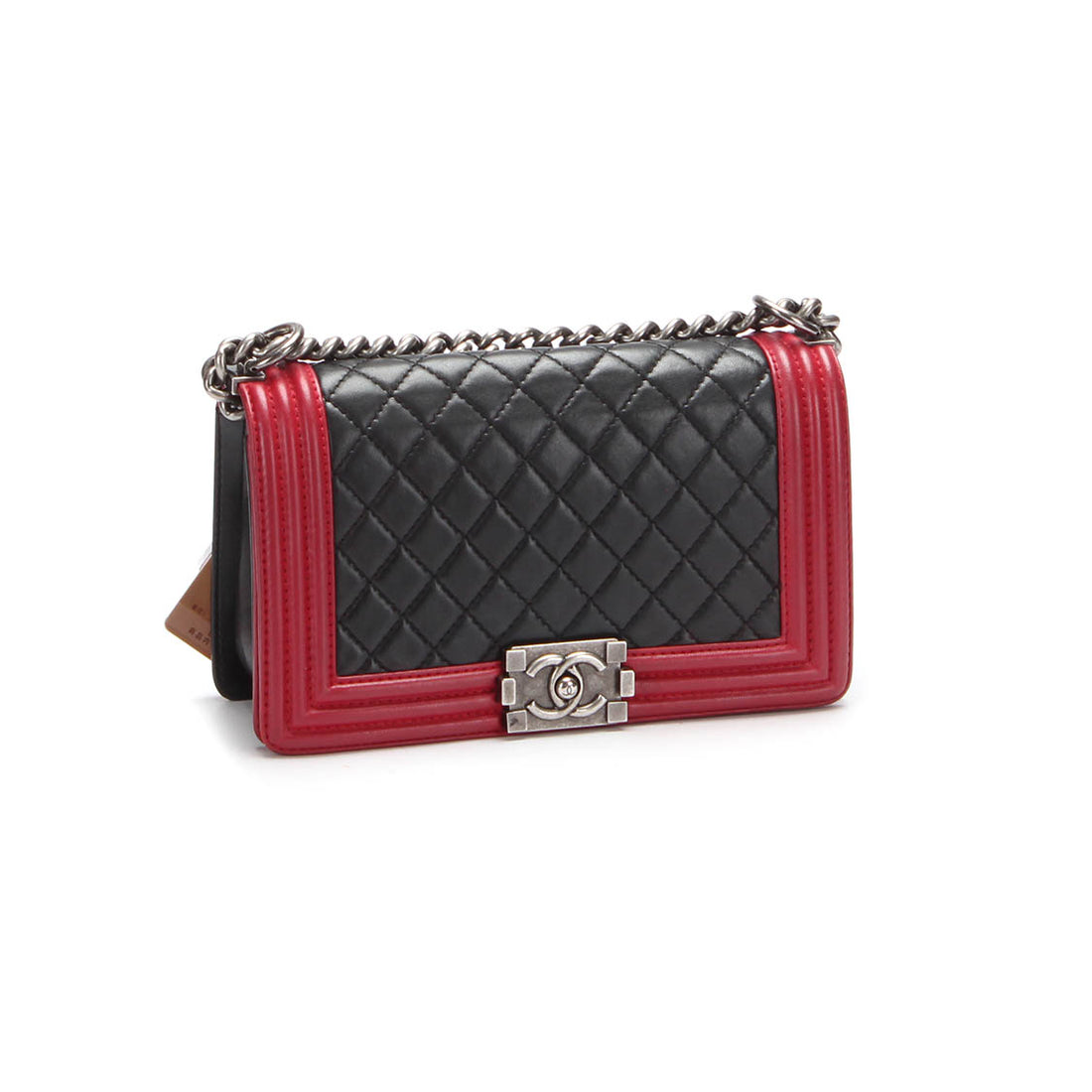 Quilted Leather Le Boy Flap Bag