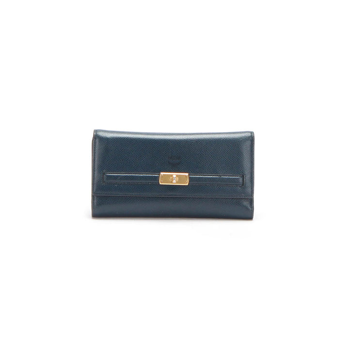 Leather Long Wallet