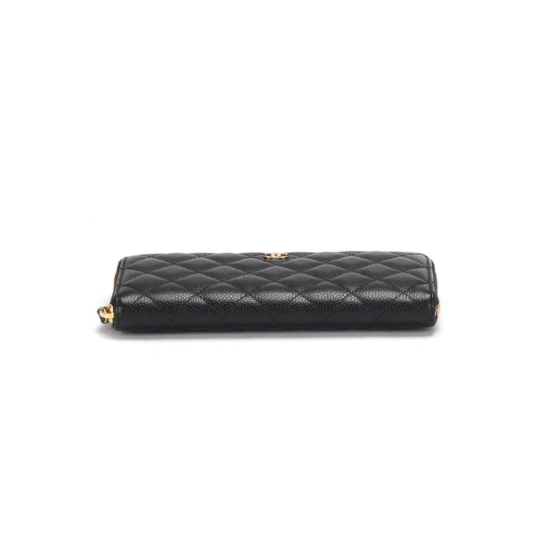 CC Caviar Matelasse Long Wallet