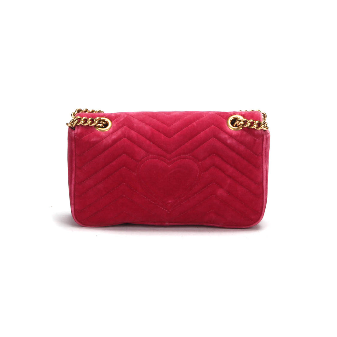 Small GG Marmont Velvet Shoulder Bag 443497