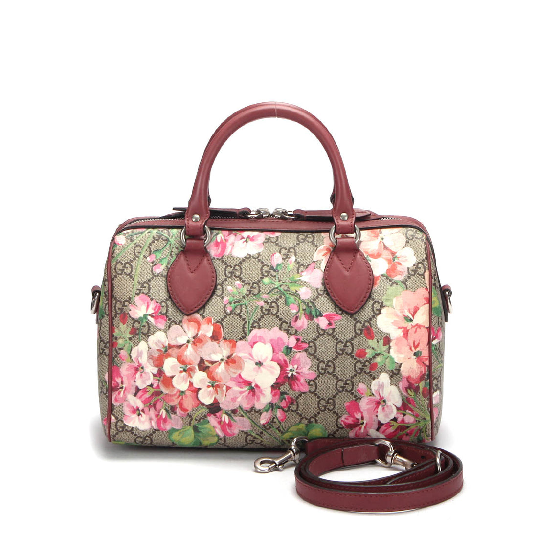 Small GG Supreme Blooms Boston Bag 409529