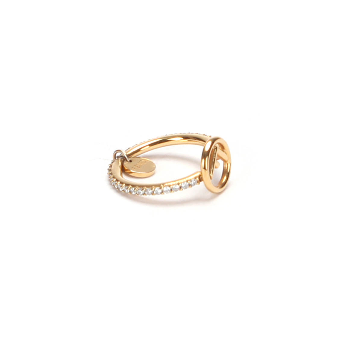 F Is Fendi Gold Plated Ring