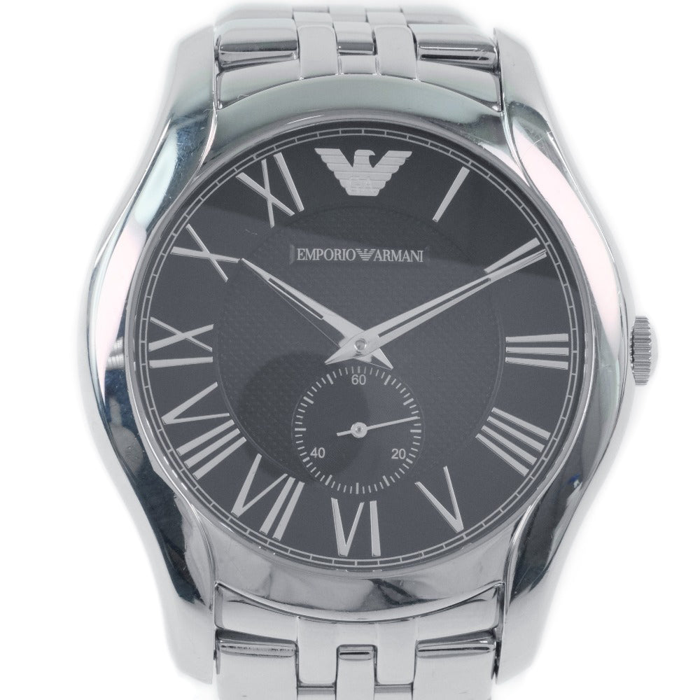 Emporio Armani Men's AR-1706 Stainless Steel Quartz Watch with Black Watch Face [Second Hand] AR-1706