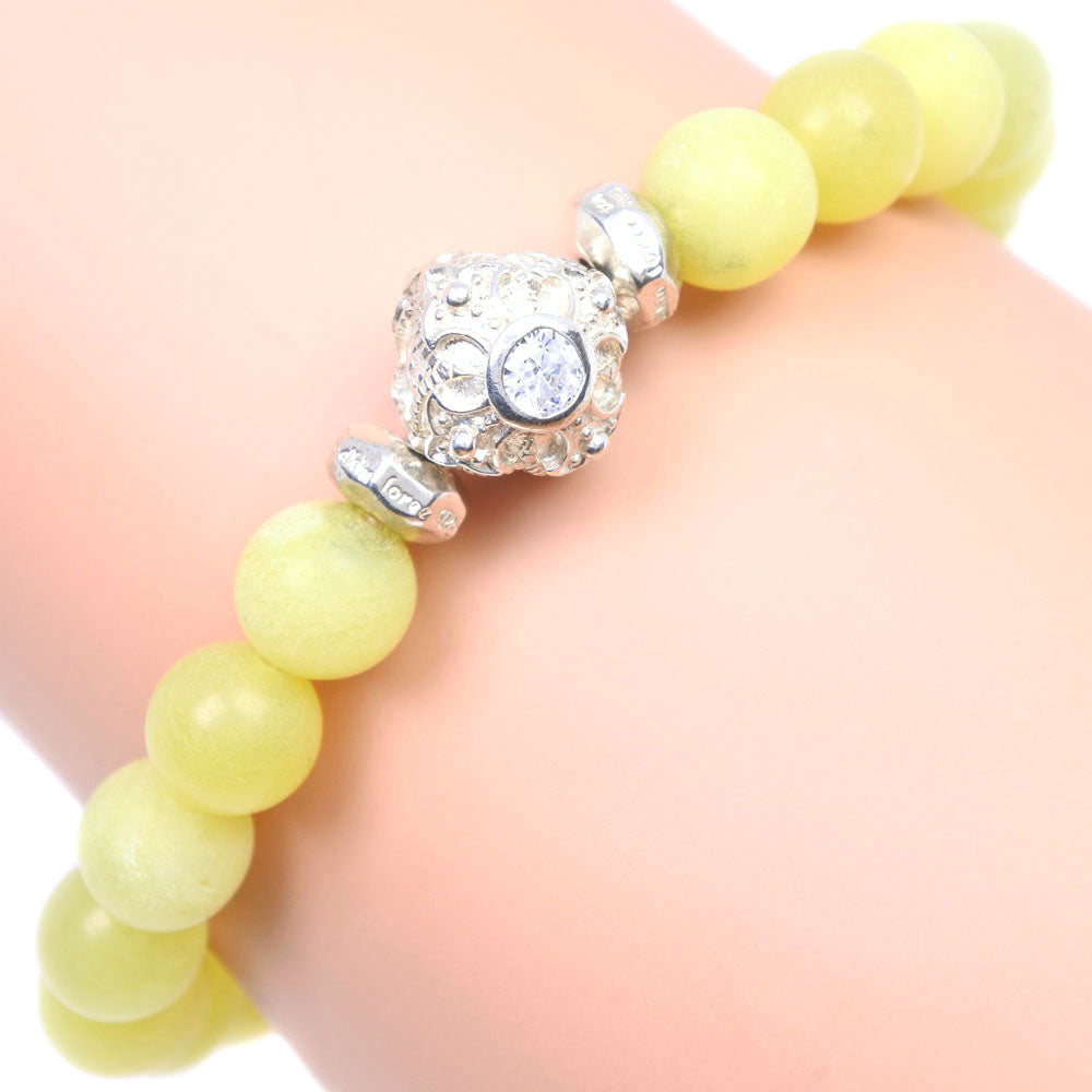 Loree Rodkin Gemstone Bracelet in Silver 925, Yellow Unisex (Used)