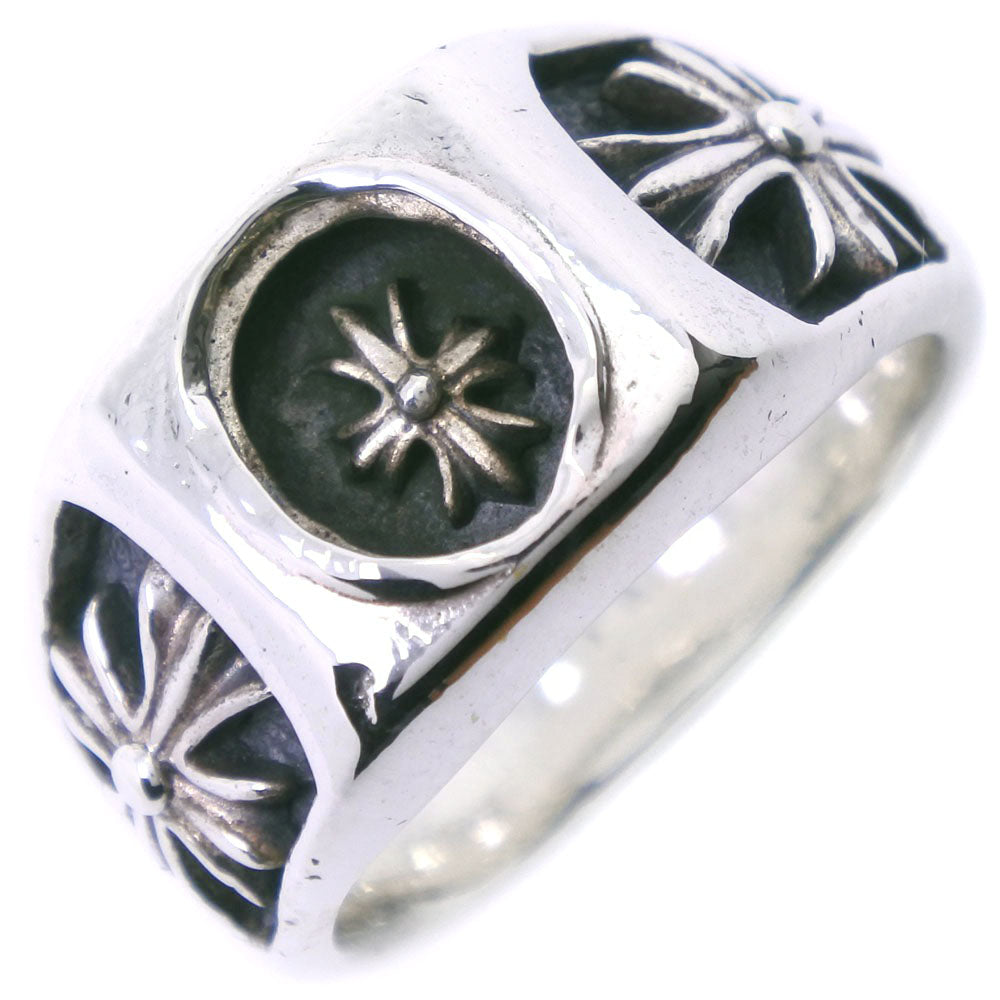 [LuxUness]  Size 16.5 Ring in Silver 925 for Men (Used) Metal Ring in Good condition