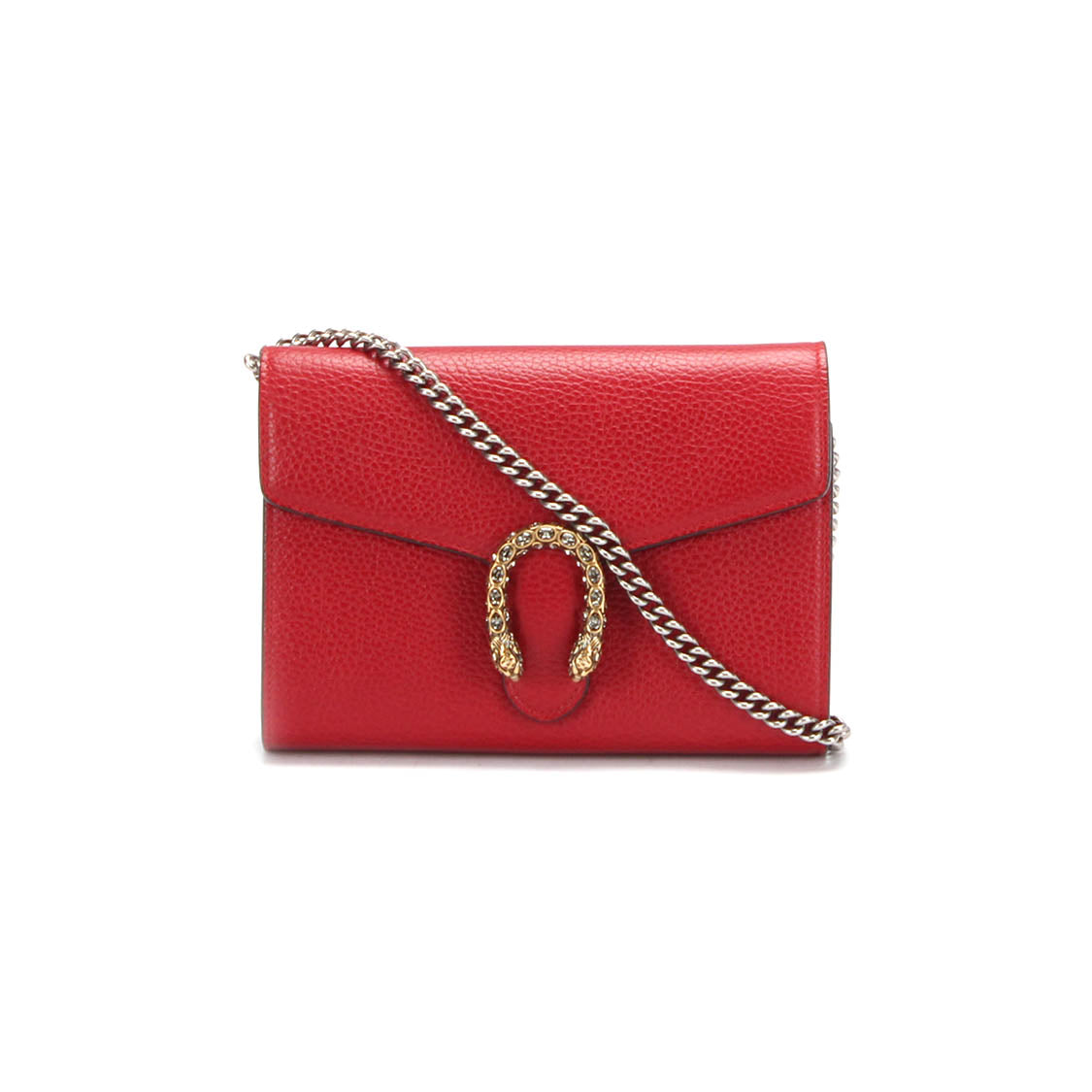 Dionysus Leather Wallet on Chain 401231