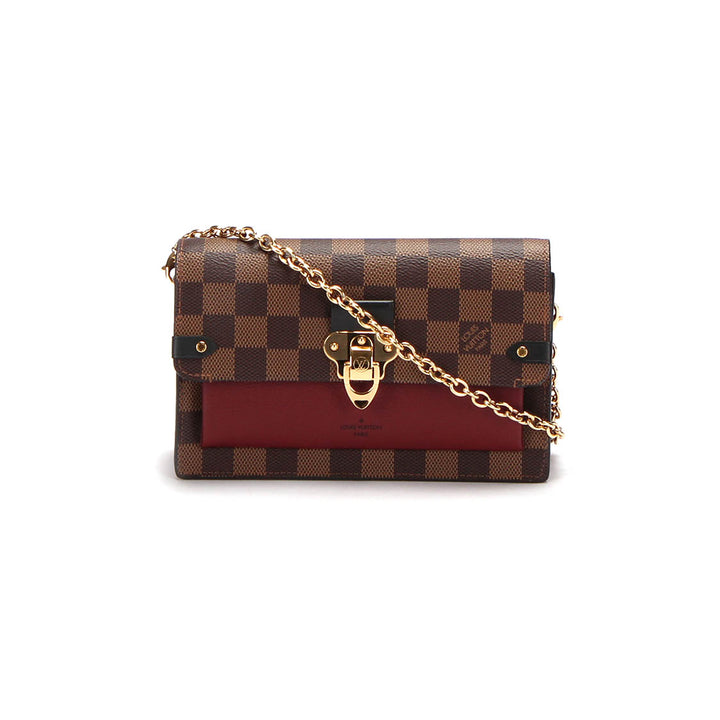 Damier Ebene Vavin Wallet on Chain N60222