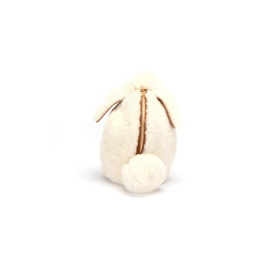 Shearling Bunny Crossbody Bag