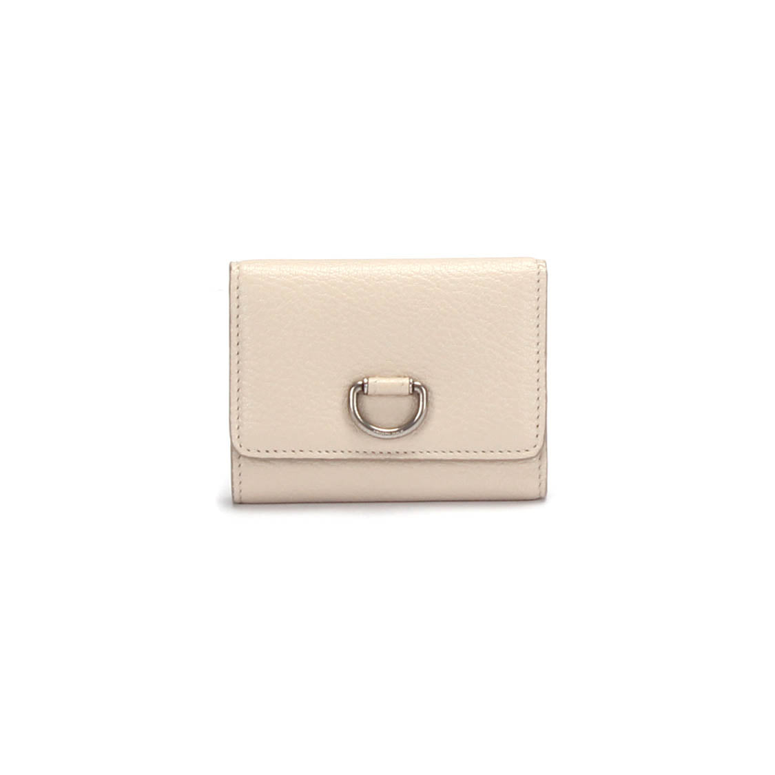 D-Ring Leather Small Wallet