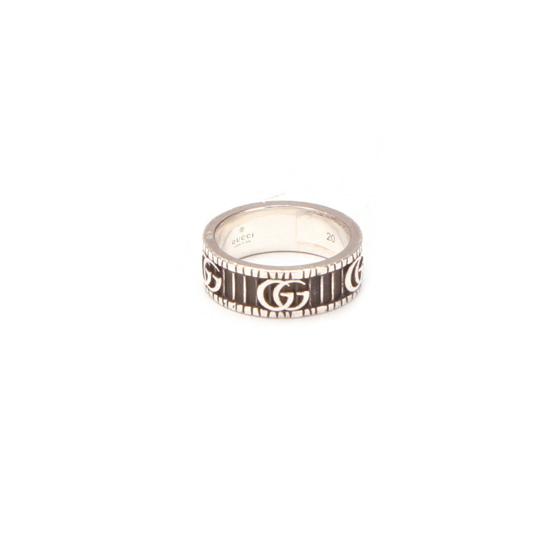 Silver GG Ring