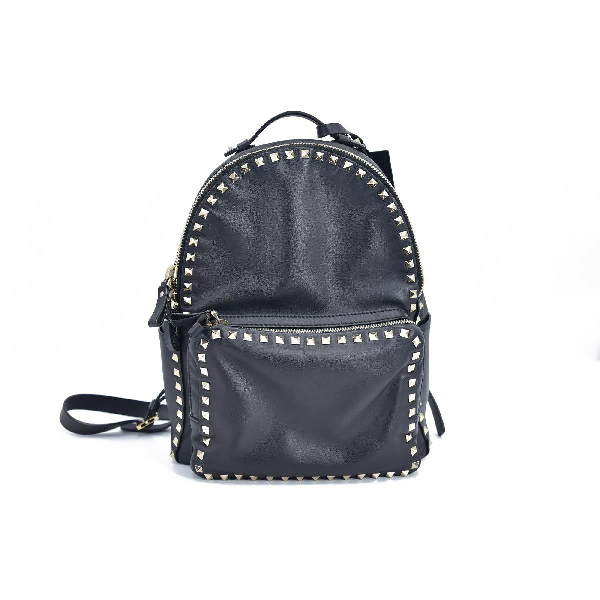 Rockstud Leather Backpack