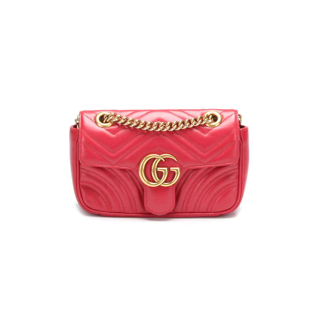 Mini GG Marmont Matelasse Shoulder Bag 446744