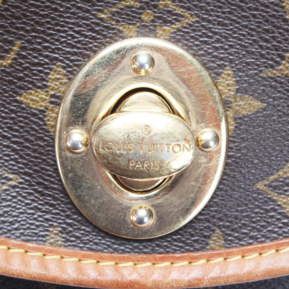 LOUIS VUITTON Tulum GM M40075 Monogram Shoulder Bag CA0096