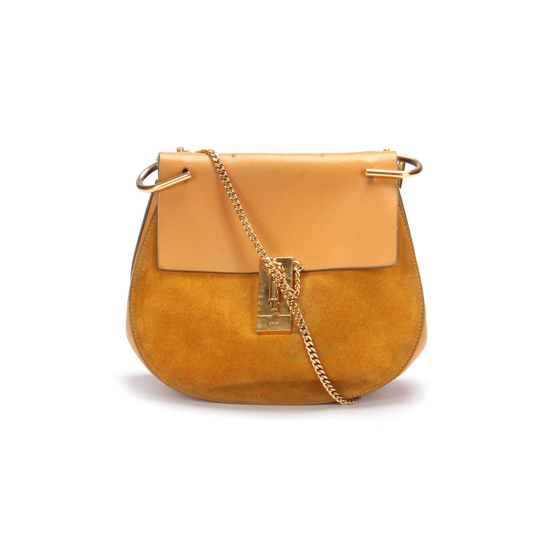Suede Leather Drew Bag