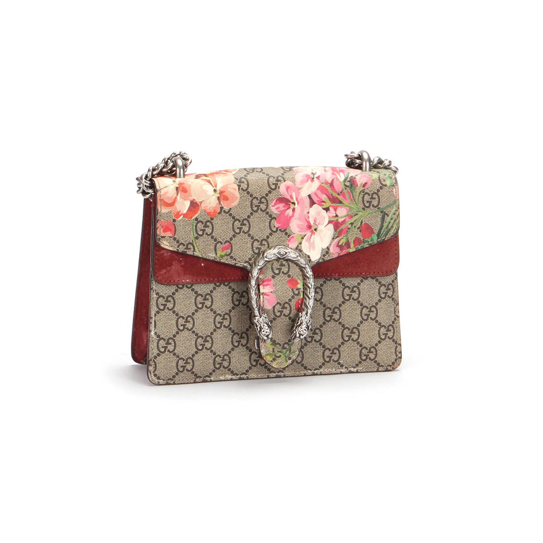 Mini GG Supreme Blooms Dionysus Shoulder Bag 421970