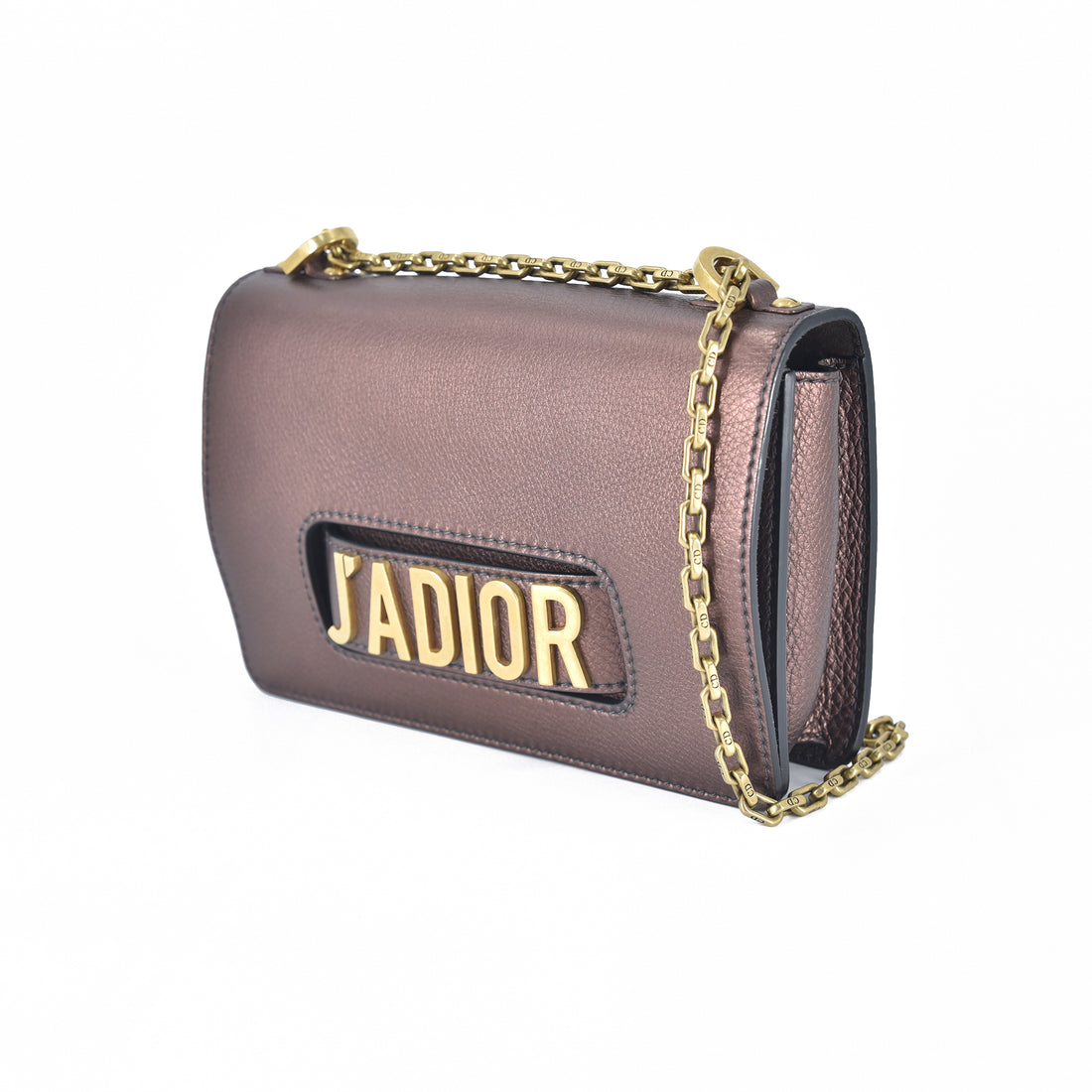 J'Adior Leather Flap Bag