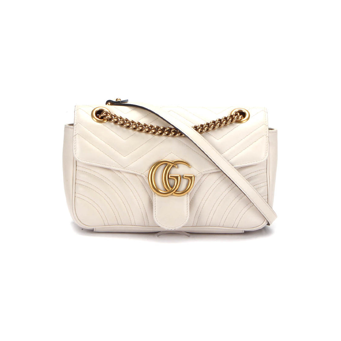 Small GG Marmont Matelasse Shoulder Bag 443497