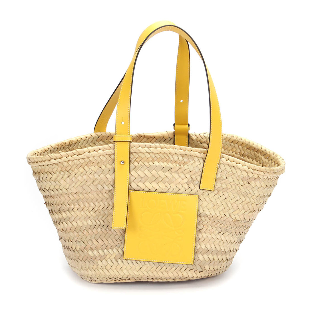 Raffia Basket Tote Bag