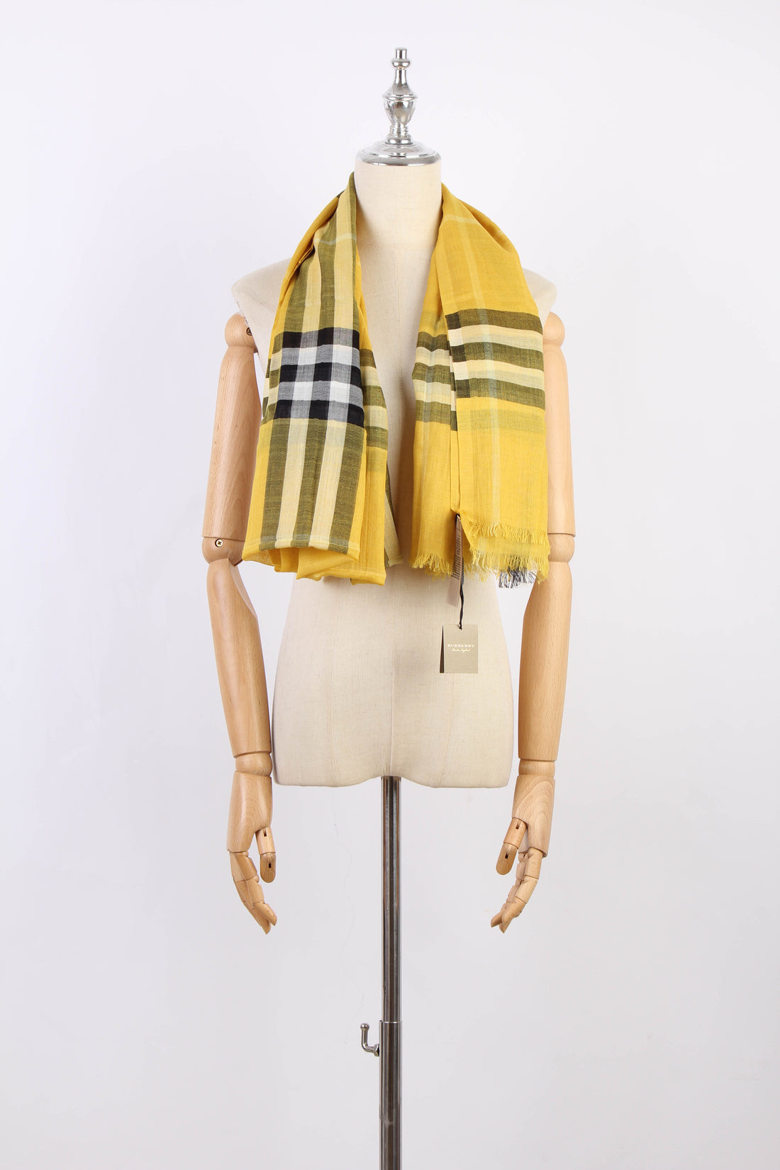 Plaid Wool Scaf