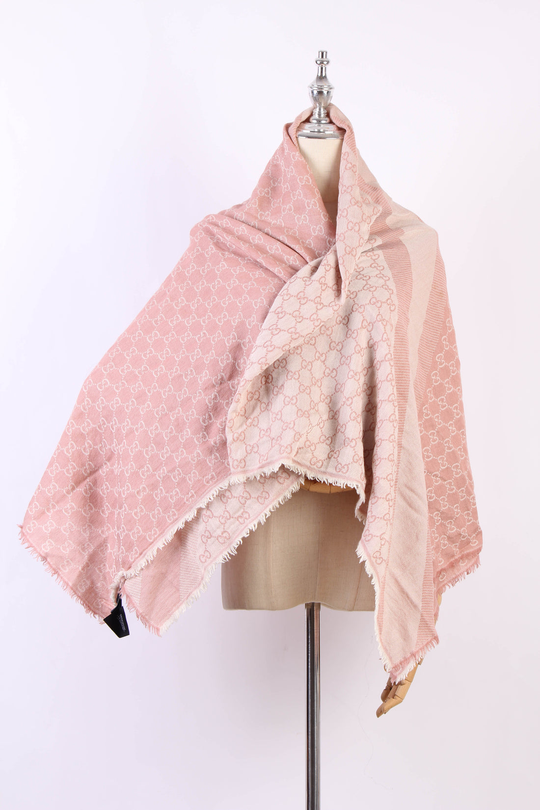 GG Wool and Silk Scarf