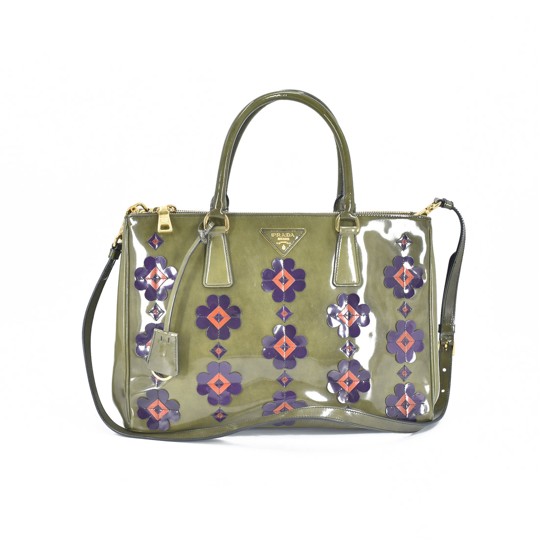 Spazzolato Double Zip Galleria Tote Bag