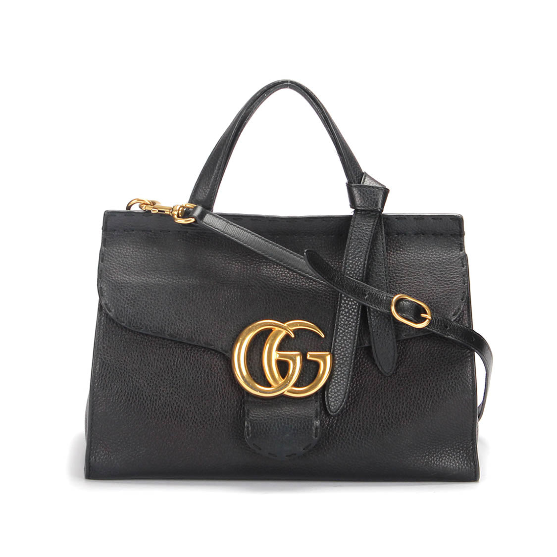Small GG Marmont Top Handle Bag 421890