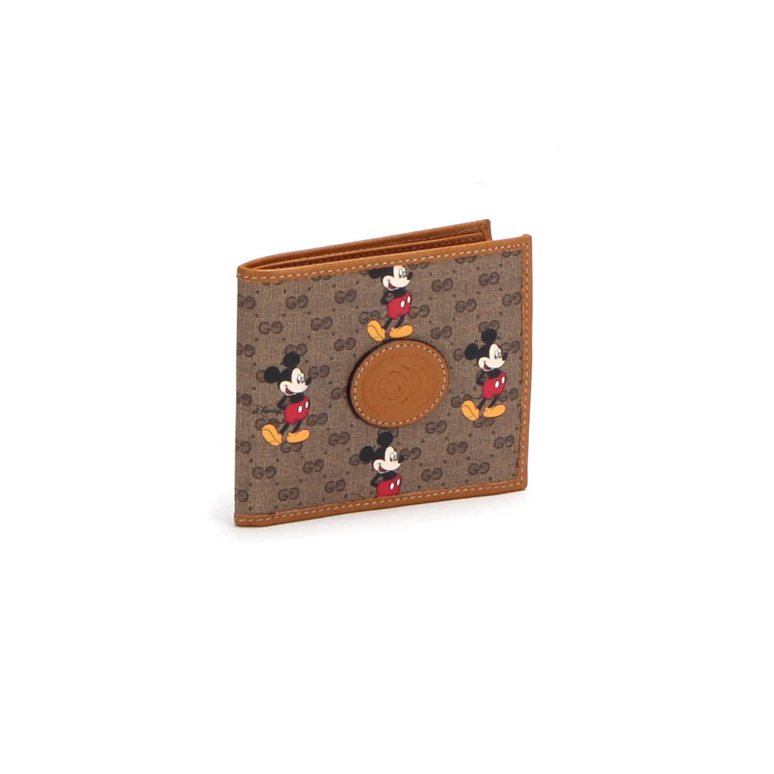 GG Supreme Mickey Mouse Bi-Flold Wallet 602549